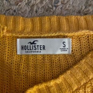 Hollister Yellow Sweater